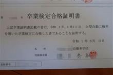 やったぜ合格!大型二輪免許取得の祝い♪ やったぜ合格!大型二輪免許取得の祝い♪