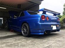 R34 オイル＆エレメント交換