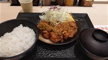 油淋鶏定食＠松のや