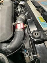 SVXのラジエター＆コンデンサーファンモーター交換