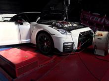 ＮＩＳＭＯ エンジン不調点検でシャシダイに！　