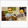 パスタ屋で飲み(笑)
