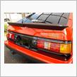 AE86 後期3ドア レビンGT-V コンプリートカー製作 その54「バックドア、サイドモールステッカー」