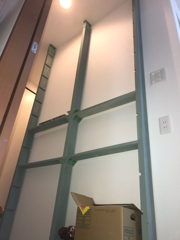 廊下に棚 をdiy Hide 010のブログ ｅｖｏｌｕｔｉｏｎ Bandit みんカラ