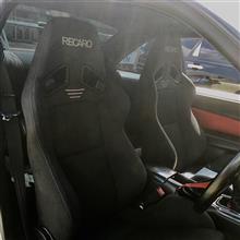コツコツ進化、S14シルビアにRECARO SR-7装着。 