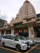 新車納車後の交通安全の祈祷へ
