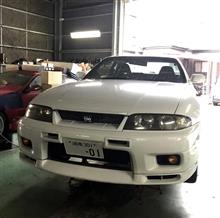 スカイライン GT-R BCNR33ミッションメンバーカラーに交換したよ♪ スカイライン GT-R BCNR33ミッションメンバーカラーに交換したよ♪