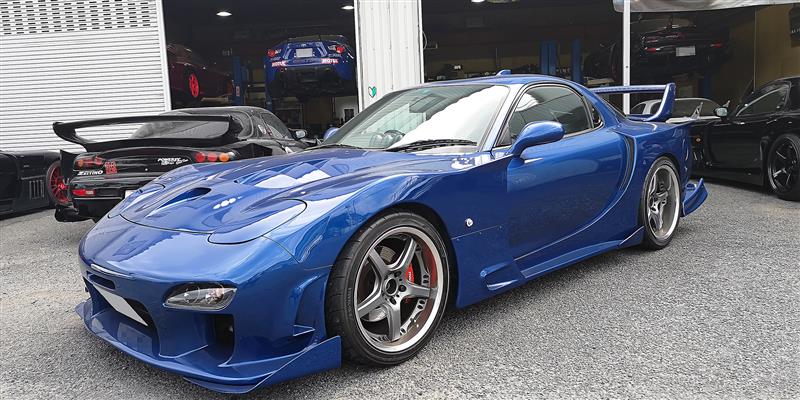 特選中古車 Rx 7 Fd3s 6型 5mt 青 走行距離39 700 R Magic おーはらのブログ R魔 おーはら裏日記 みんカラ