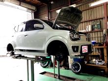 アルトターボＲＳ ４ＷＤブレーキホース交換！