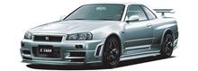 BNR34 nismo Z-tuneエアロ取付と深リム化 ① BNR34 nismo Z-tuneエアロ取付と深リム化 ①