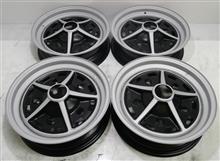 フォルクスワーゲン純正鉄ホイール/パウダーシルバー&マットブラック/フルパウダーコート フォルクスワーゲン純正鉄ホイール/パウダーシルバー&マットブラック/フルパウダーコート