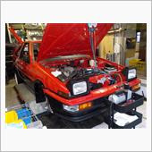 AE86 後期3ドア トレノ ...