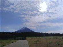 富士山裾野2/3周ドライブとオイルフィルターハウジングにアルミテープ | 46254km