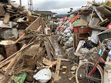 災害ボランティア　トラックが不足しています。長野　穂保地区、津野地区　その1