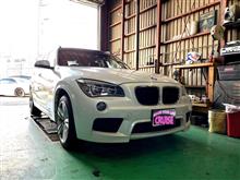 ＢＭＷ Ｘ１ スタッドレスタイヤ交換！