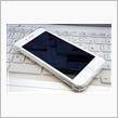 iPhone 8、保護ガラスとケースをキャンドゥに入れ替え。
