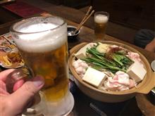 打ち上げで飲んできたよ