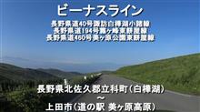 【2019】ビーナスライン / 長野県北佐久郡立科町（白樺湖）～上田市（道の駅 美ヶ原高原）