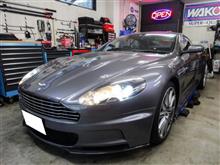 アストンマーチンDBS：クラッチ点検およびミッションオイル交換@米自動車