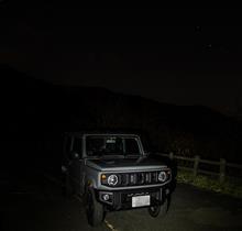ジムニーで初夜景。