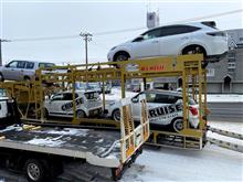 筑波スーパーバトル参加車両ドナドナ開始です！