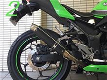  Vol.2「Kawasaki Ninja」 に「DANMOTO」カーボンマフラーを付けてみた。