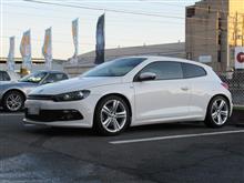 ブレーキ3点セット..VWシロッコ　ディクセルM＋ディクセルSDローター＋フルード交換　更にエンジンオイル 