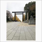 靖国神社参拝