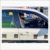 パトカー乗りました。
