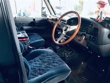 車内清掃　プラド