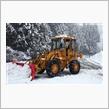 や～～っと初雪！（CAT920）12/21