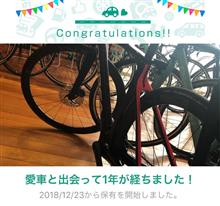 愛車と出会って1年! 愛車と出会って1年!