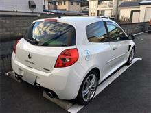バックで動いてみた
