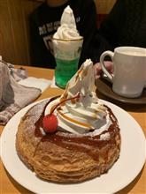 孫達とコメダに行ってきました。(^ ^)