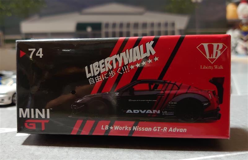 MINI GT LB ☆ Works Nissan GT-R Advan｜ゆっきー56のブログ