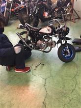 愛車モンキー(えばる)出合って1年 愛車モンキー(えばる)出合って1年