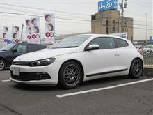 トータルアライメント調整..VWシロッコ　アイバッハプロストリートS