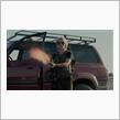 Sarah Connor saves the day with an FJ80 in the new Terminator