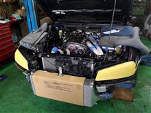 ＢＥＮＲ３４ ヘッドライト＆インタークーラーリペア！
