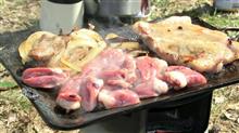 お昼の1人鉄板焼き・・古法華自然公園キャンプ場編！メンタル強化