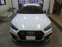 アウディ RS5スポーツバック、採寸&装着確認(完成) アウディ RS5スポーツバック、採寸&装着確認(完成)