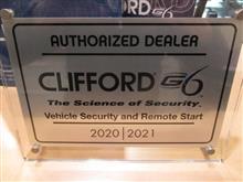 2020年版のCLIFFORD正規ディーラー証をご紹介! 2020年版のCLIFFORD正規ディーラー証をご紹介!