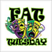 今日はFat Tuesday ...