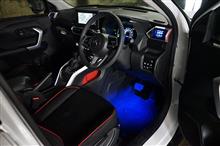 トヨタ ライズ/ダイハツ ロッキー用 LEDフットランプを開発中です！