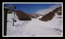 白い雪山を見ると現実逃避