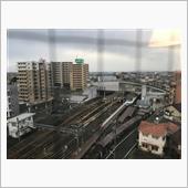 豊川の朝