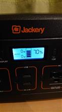 Jackery （ジャクリ） 充電２日目