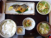 焼き魚　鯖定食