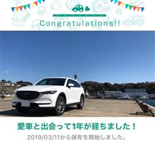 愛車と出会って1年！