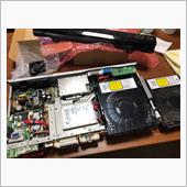 Blu-rayドライブを交換 ...